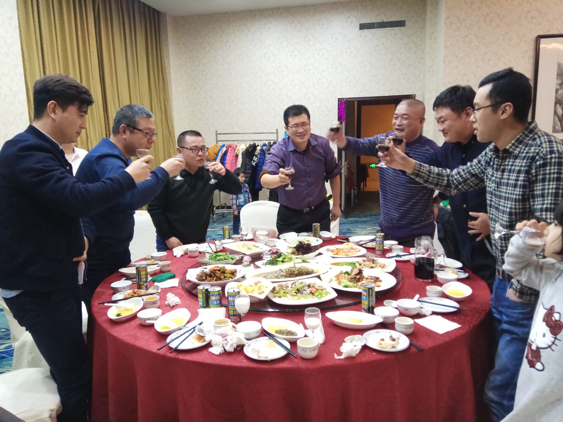 煙臺昊成鋼格板年度聚會