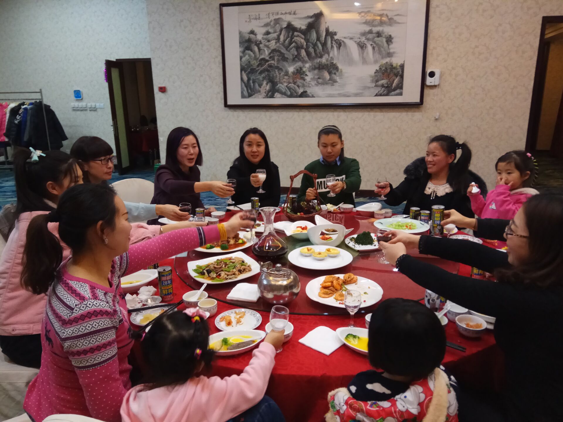 煙臺昊成鋼格板年度聚會